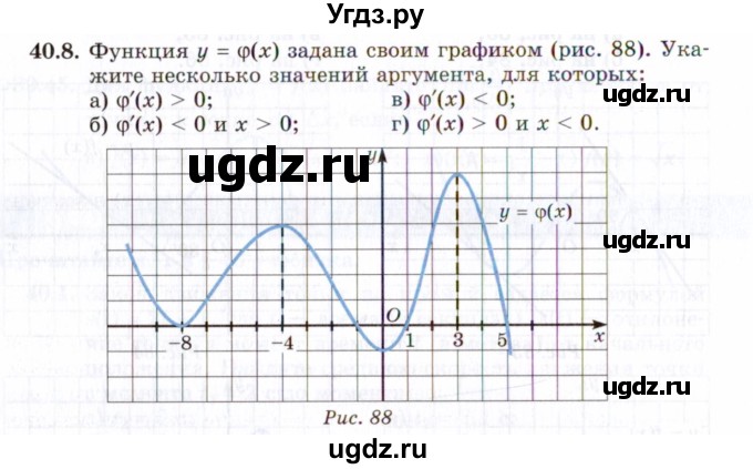 ГДЗ (Задачник 2021) по алгебре 10 класс (Учебник, Задачник) Мордкович А.Г. / §40 / 40.8