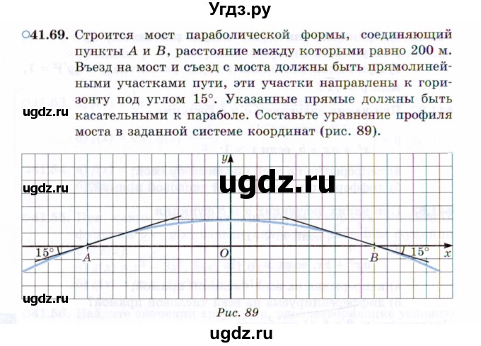 ГДЗ (Задачник 2021) по алгебре 10 класс (Учебник, Задачник) Мордкович А.Г. / §41 / 41.69