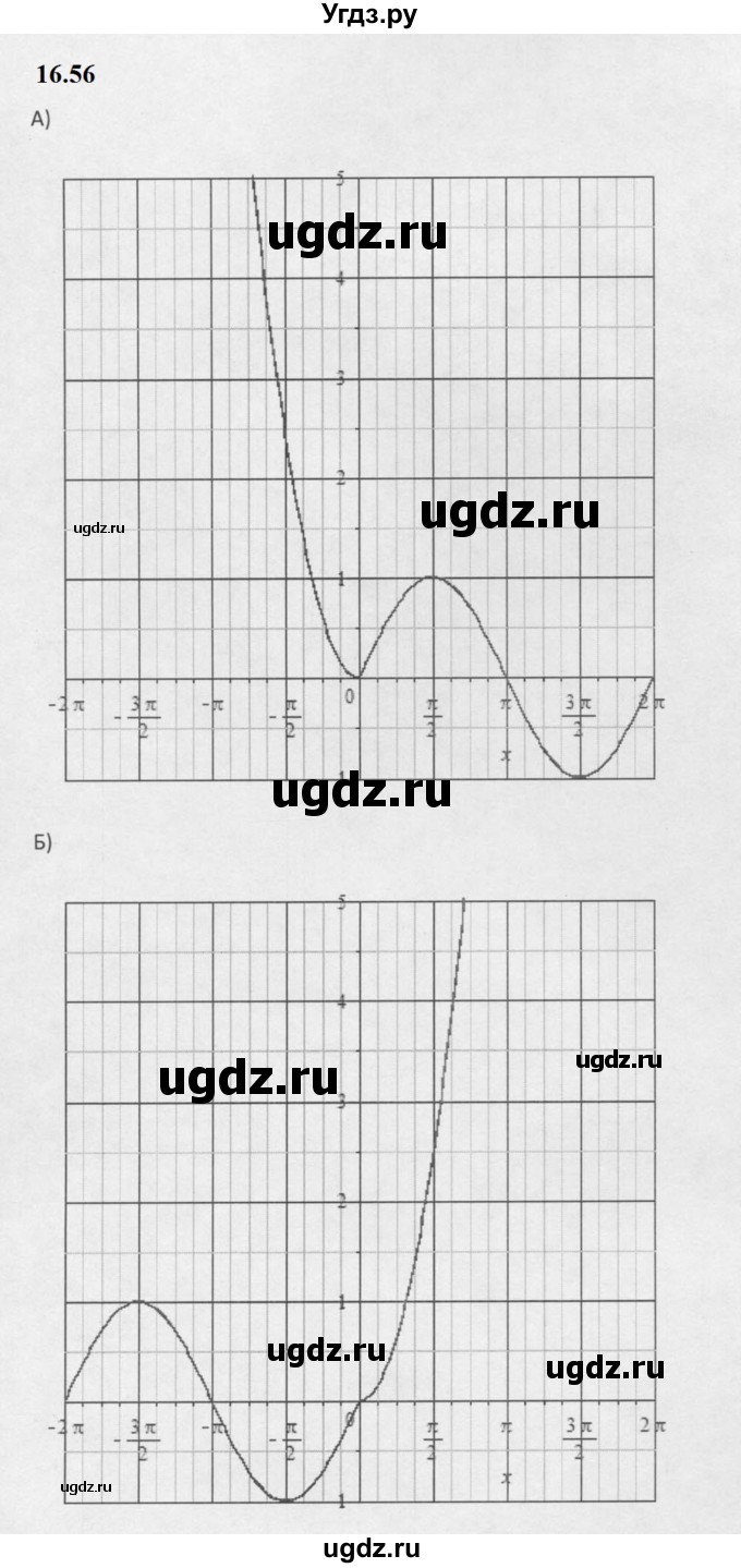 ГДЗ (Решебник к задачнику 2021) по алгебре 10 класс (Учебник, Задачник) Мордкович А.Г. / §16 / 16.56