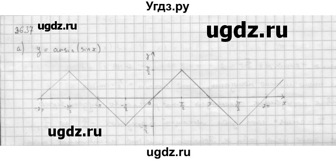 ГДЗ (Решебник к задачнику 2021) по алгебре 10 класс (Учебник, Задачник) Мордкович А.Г. / §26 / 26.37