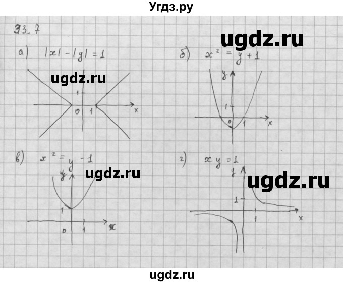 ГДЗ (Решебник к задачнику 2021) по алгебре 10 класс (Учебник, Задачник) Мордкович А.Г. / §33 / 33.7