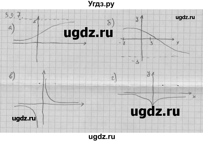 ГДЗ (Решебник к задачнику 2021) по алгебре 10 класс (Учебник, Задачник) Мордкович А.Г. / §39 / 39.7