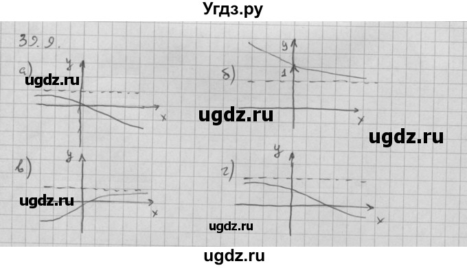 ГДЗ (Решебник к задачнику 2021) по алгебре 10 класс (Учебник, Задачник) Мордкович А.Г. / §39 / 39.9