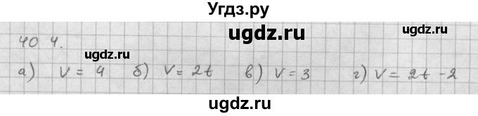 ГДЗ (Решебник к задачнику 2021) по алгебре 10 класс (Учебник, Задачник) Мордкович А.Г. / §40 / 40.4