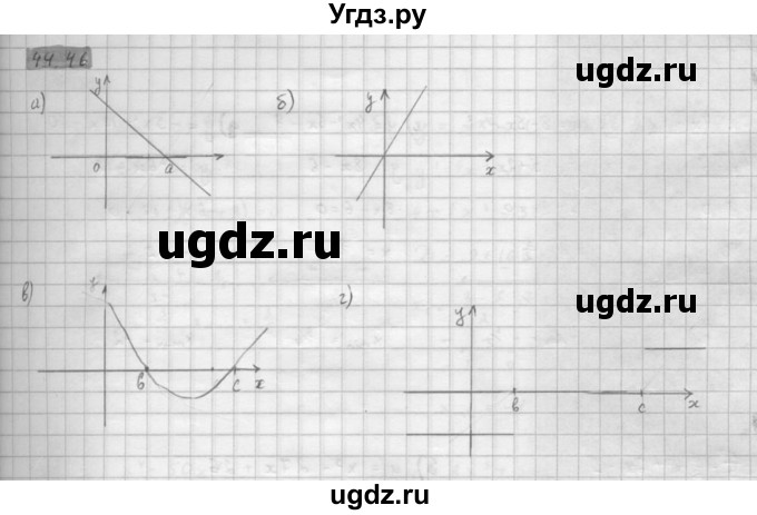 ГДЗ (Решебник к задачнику 2021) по алгебре 10 класс (Учебник, Задачник) Мордкович А.Г. / §44 / 44.46