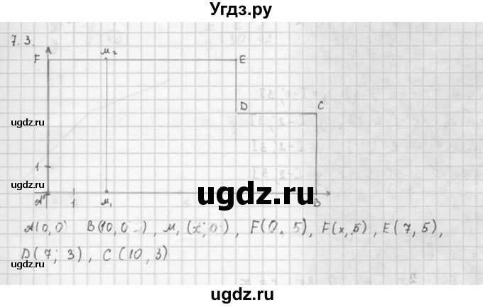 ГДЗ (Решебник к задачнику 2021) по алгебре 10 класс (Учебник, Задачник) Мордкович А.Г. / §7 / 7.3