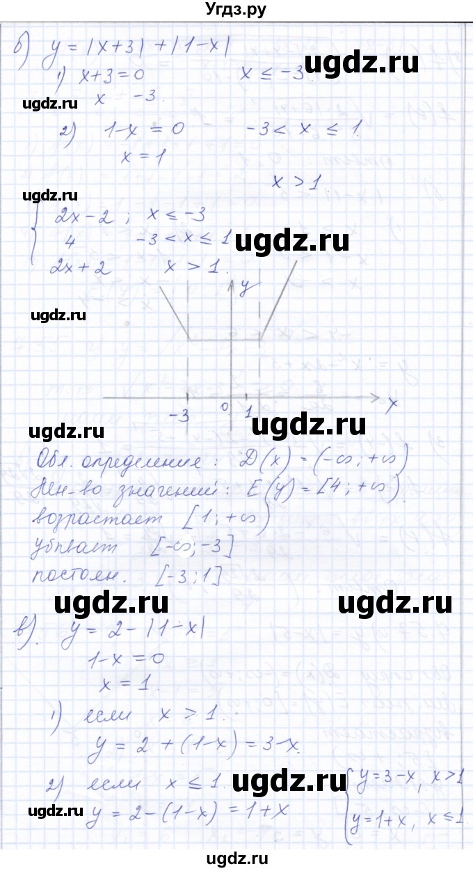 ГДЗ (Решебник к задачнику 2021) по алгебре 10 класс (Учебник, Задачник) Мордкович А.Г. / §7 / 7.57(продолжение 2)