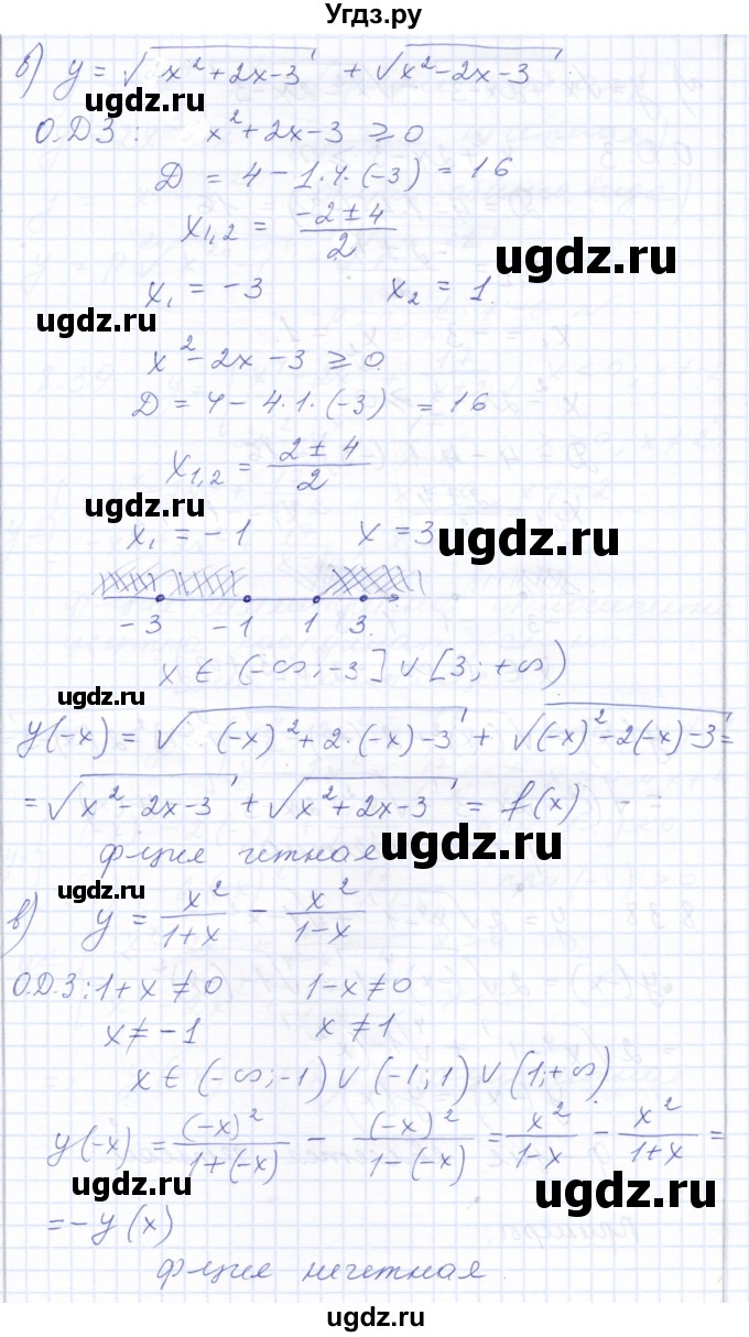 ГДЗ (Решебник к задачнику 2021) по алгебре 10 класс (Учебник, Задачник) Мордкович А.Г. / §8 / 8.37(продолжение 2)