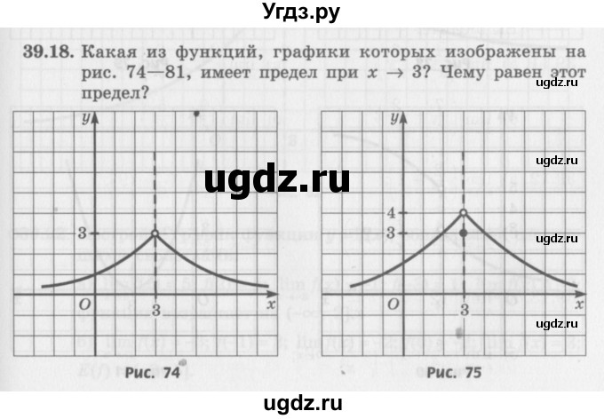 ГДЗ (Задачник 2016) по алгебре 10 класс (Учебник, Задачник) Мордкович А.Г. / §39 / 39.18