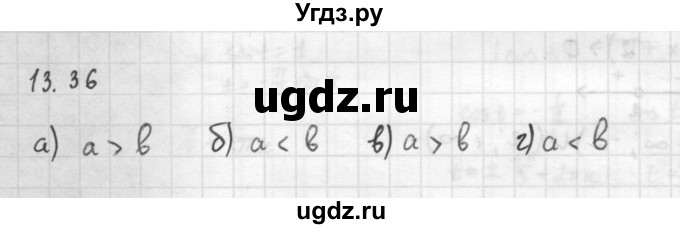 ГДЗ (Решебник к задачнику 2016) по алгебре 10 класс (Учебник, Задачник) Мордкович А.Г. / §13 / 13.36