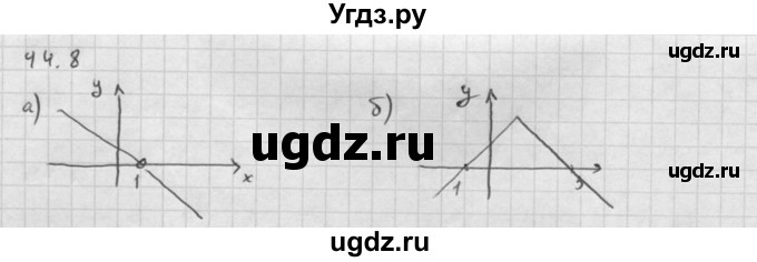 ГДЗ (Решебник к задачнику 2016) по алгебре 10 класс (Учебник, Задачник) Мордкович А.Г. / §44 / 44.8