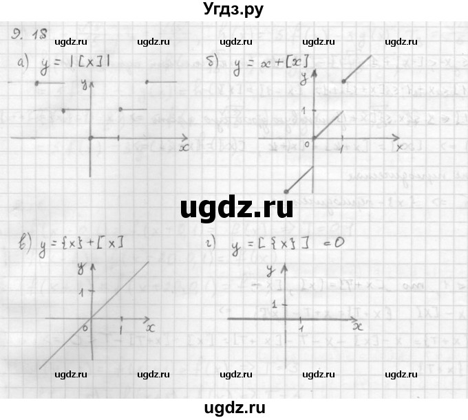 ГДЗ (Решебник к задачнику 2016) по алгебре 10 класс (Учебник, Задачник) Мордкович А.Г. / §9 / 9.18