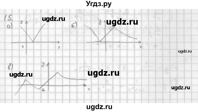 ГДЗ (Решебник к учебнику 2016) по алгебре 10 класс (Учебник, Задачник) Мордкович А.Г. / §40 / 40.15