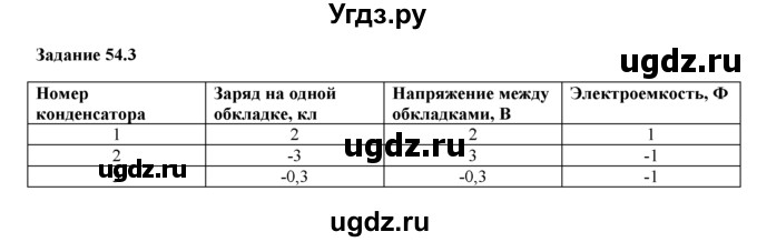 ГДЗ (Решебник) по физике 8 класс (рабочая тетрадь) Ханнанова Т.А. / § 54 / 3