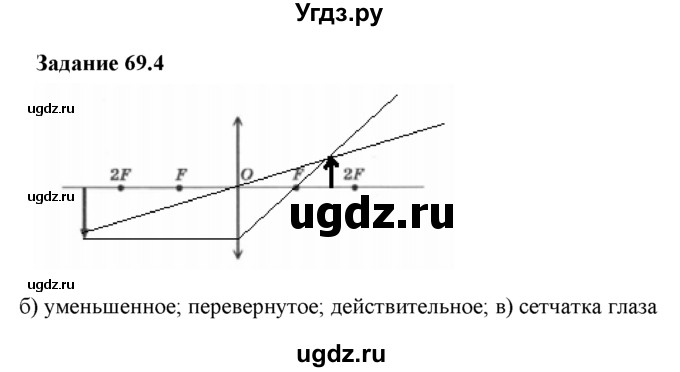 ГДЗ (Решебник) по физике 8 класс (рабочая тетрадь) Ханнанова Т.А. / § 69 / 4