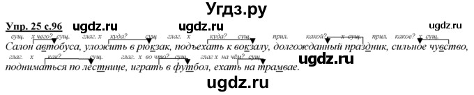 ГДЗ (Решебник) по русскому языку 3 класс Желтовская Л.Я. / часть 1 / о главном / 25