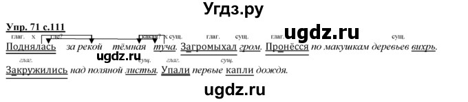 ГДЗ (Решебник) по русскому языку 3 класс Желтовская Л.Я. / часть 1 / о главном / 71