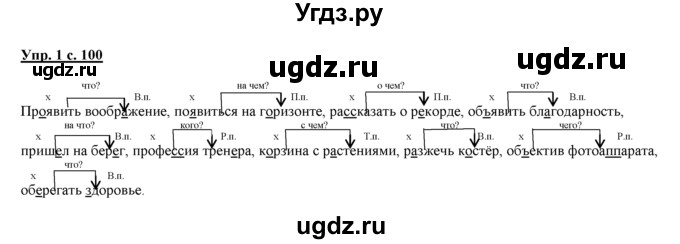ГДЗ (Решебник) по русскому языку 3 класс Желтовская Л.Я. / часть 2 / проверочные работы / 1