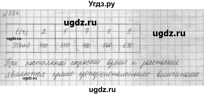 ГДЗ (Решебник) по математике 6 класс Истомина Н.Б. / упражнение номер / 334