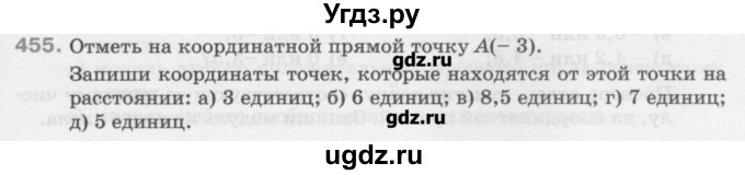 ГДЗ (Учебник) по математике 6 класс Истомина Н.Б. / упражнение номер / 455