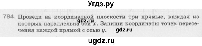 ГДЗ (Учебник) по математике 6 класс Истомина Н.Б. / упражнение номер / 784