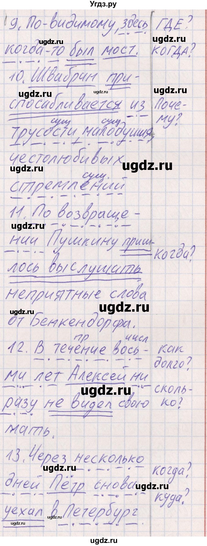 ГДЗ (Решебник) по русскому языку 8 класс (рабочая тетрадь ) Богданова Г.А. / часть 1 / упражнение / 78(продолжение 3)