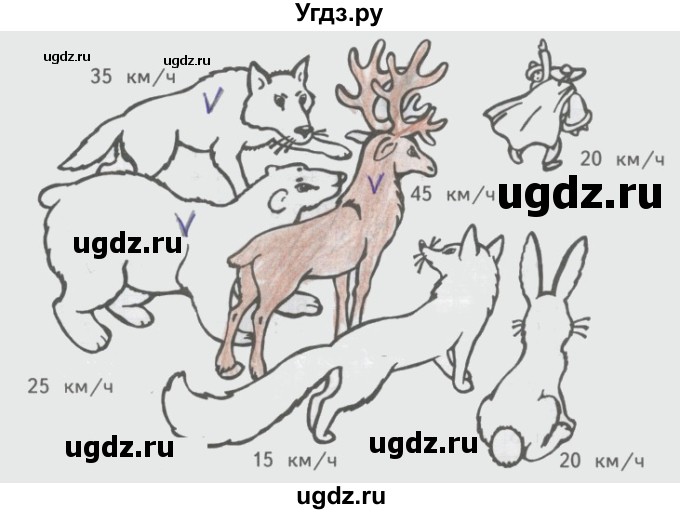 ГДЗ (Решебник) по математике 4 класс (рабочая тетрадь) Бененсон Е.П. / тетрадь 1. страница / 59(продолжение 2)
