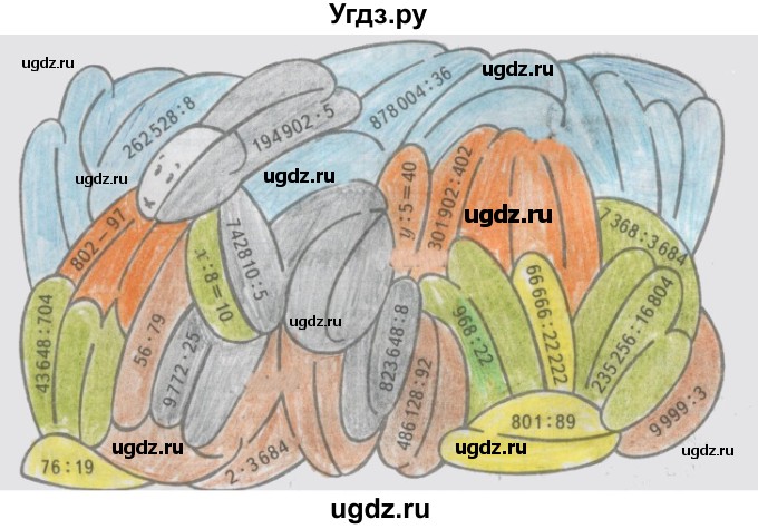 ГДЗ (Решебник) по математике 4 класс (рабочая тетрадь) Бененсон Е.П. / тетрадь 2. страница / 8(продолжение 3)