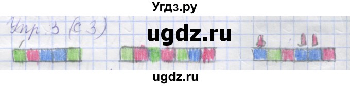 ГДЗ (Решебник) по русскому языку 1 класс (рабочая тетрадь) Иванов С.В. / урок 1 / 3