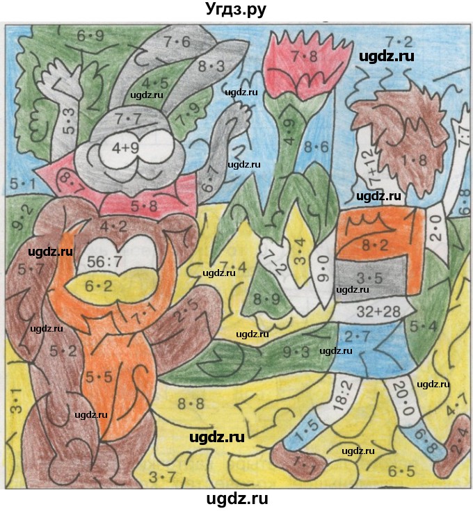 ГДЗ (Решебник) по математике 3 класс (рабочая тетрадь) Бененсон Е.П. / тетрадь №1. страница / 1(продолжение 2)