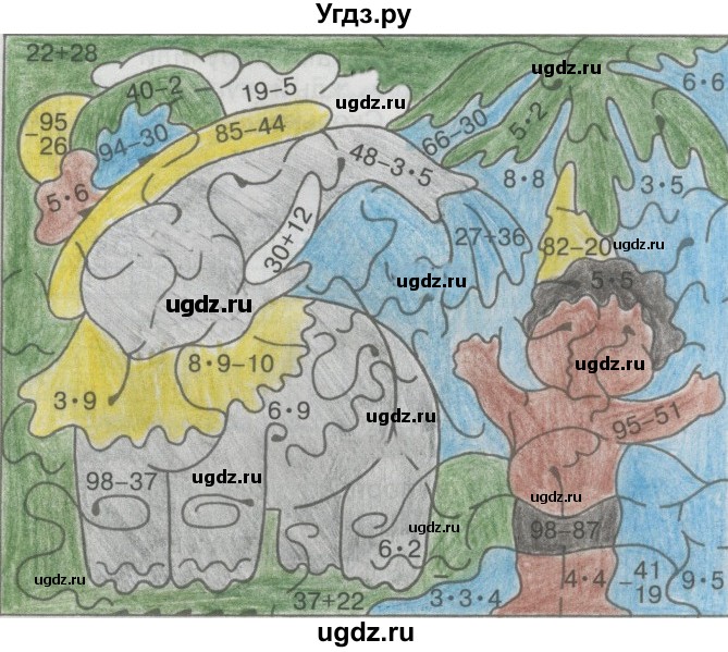 ГДЗ (Решебник) по математике 3 класс (рабочая тетрадь) Бененсон Е.П. / тетрадь №1. страница / 27(продолжение 2)