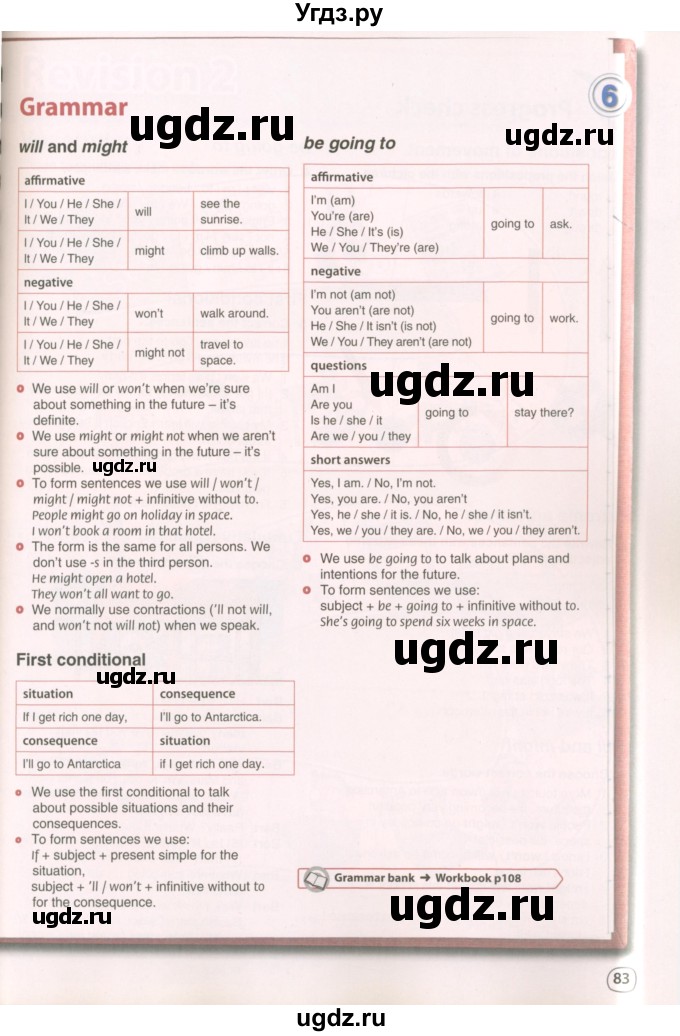 ГДЗ (Учебник 2022) по английскому языку 8 класс Комарова Ю.А. / страница / 83