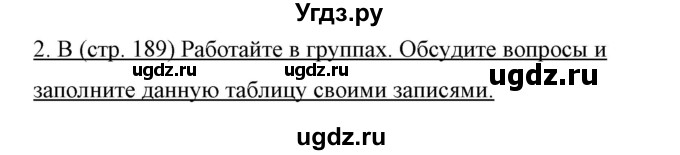 ГДЗ (Решебник) по английскому языку 10 класс (New Millenium) Гроза О.Л. / страница номер / 189