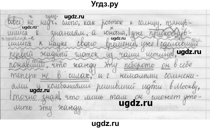 ГДЗ (Решебник 2015) по русскому языку 8 класс Рыбченкова Л.М. / упражнение / 16(продолжение 2)