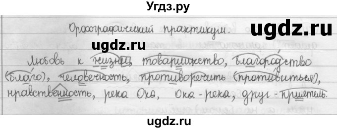 ГДЗ (Решебник 2015) по русскому языку 8 класс Рыбченкова Л.М. / орфографический практикум / §17