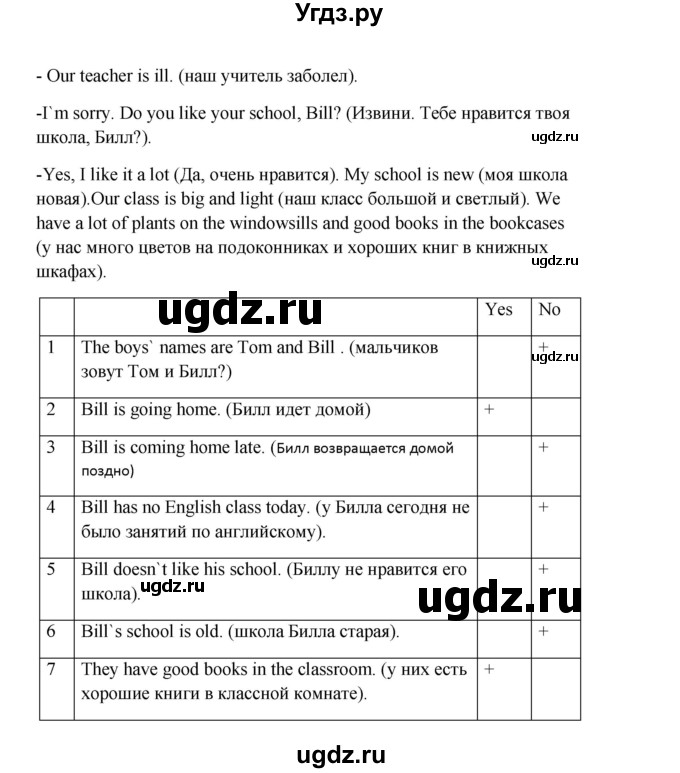 ГДЗ (Решебник) по английскому языку 6 класс (рабочая тетрадь новый курс (2-ой год обучения)) Афанасьева О.В. / часть 2. страница номер / 26(продолжение 2)