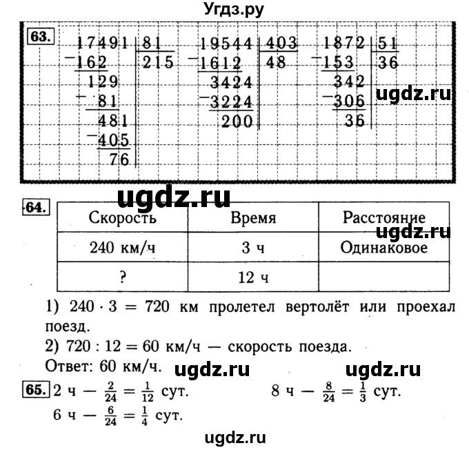 ГДЗ (Решебник №2 к тетради 2017) по математике 4 класс (рабочая тетрадь) Волкова С.И. / часть 2. страница / 74