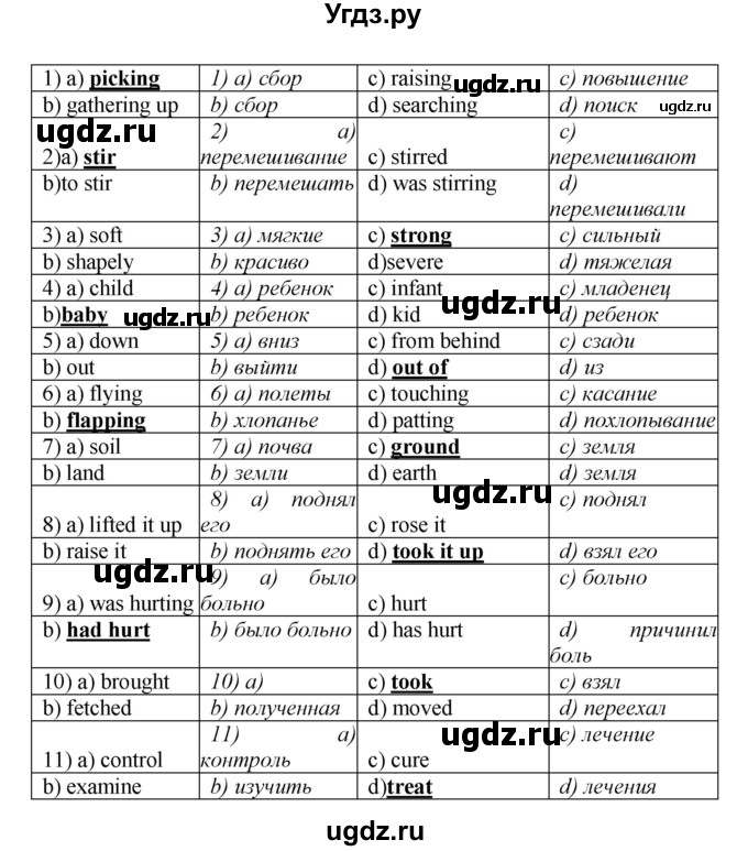 ГДЗ (Решебник) по английскому языку 9 класс (рабочая тетрадь новый курс (5-ый год обучения)) Афанасьева О.В. / страница-№ / 175(продолжение 2)