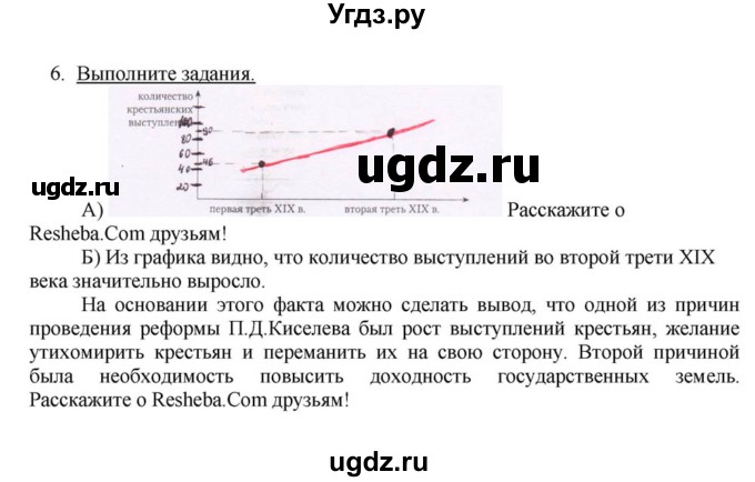 ГДЗ (решебник) по истории 9 класс (рабочая тетрадь) Панов С.В. / §8 / 6