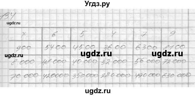 ГДЗ (Решебник) по математике 3 класс (рабочая тетрадь) Истомина Н.Б. / часть 2 / 134