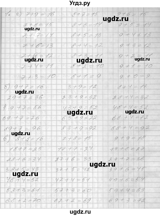 ГДЗ (Решебник 2022) по математике 3 класс (рабочая тетрадь) Истомина Н.Б. / часть 1 / 1