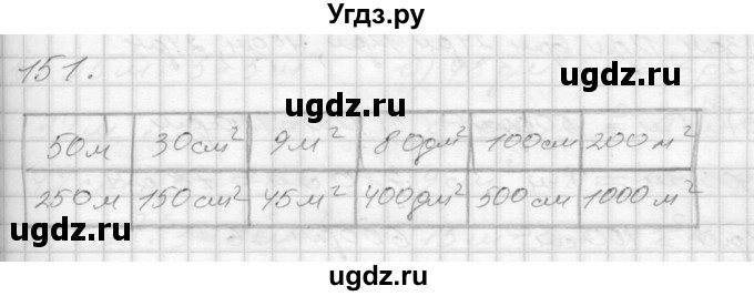 ГДЗ (Решебник 2022) по математике 3 класс (рабочая тетрадь) Истомина Н.Б. / часть 1 / 151