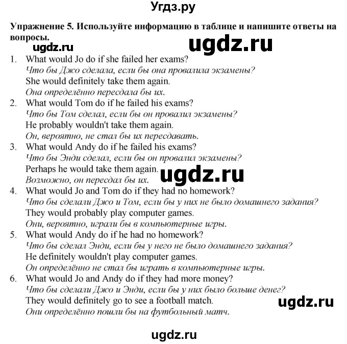 ГДЗ (Решебник 2022) по английскому языку 8 класс (рабочая тетрадь) Комарова Ю.А. / страница / 111(продолжение 3)