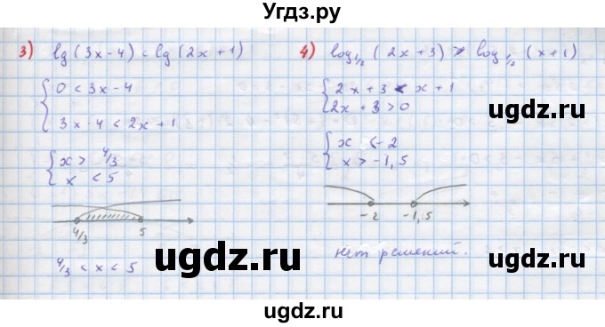 ГДЗ (Решебник) по алгебре 10 класс Колягин Ю.М. / упражнение-№ / 869(продолжение 2)