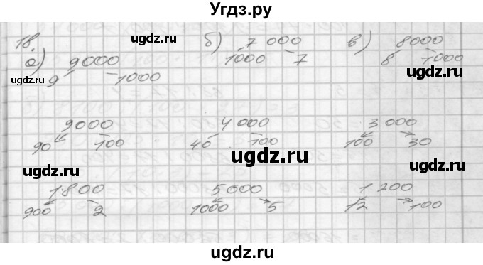 ГДЗ (Решебник) по математике 4 класс (рабочая тетрадь) Истомина Н.Б. / часть 1 / 18