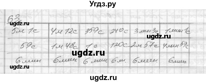 ГДЗ (Решебник) по математике 4 класс (рабочая тетрадь) Истомина Н.Б. / часть 2 / 63