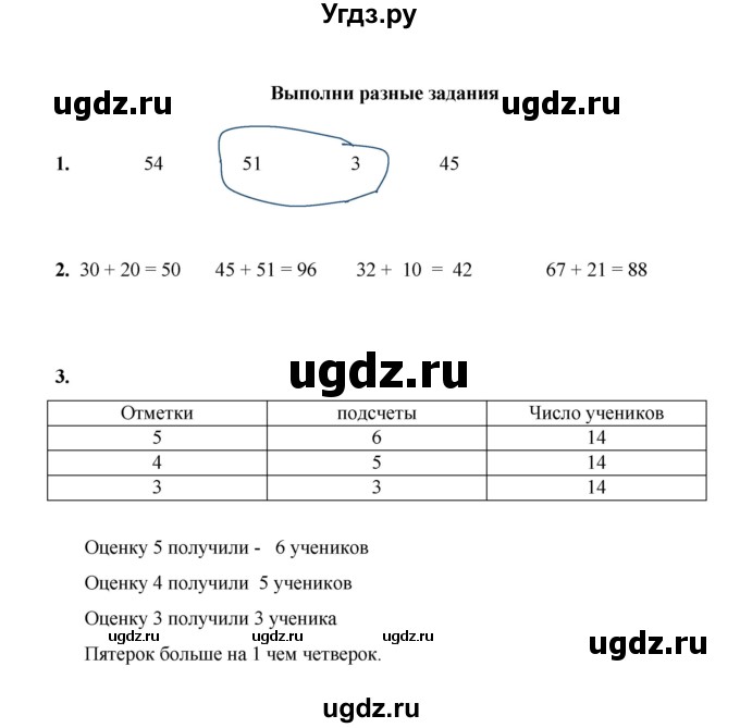 ГДЗ (Решебник к учебнику 2023) по математике 2 класс (рабочая тетрадь) Рудницкая В.Н. / часть 1 (страница) / 33