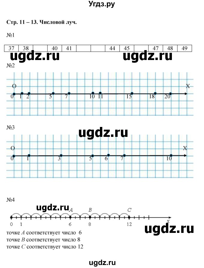 ГДЗ (Решебник к учебнику 2014) по математике 2 класс (рабочая тетрадь) Рудницкая В.Н. / часть 1 (страница) / 11