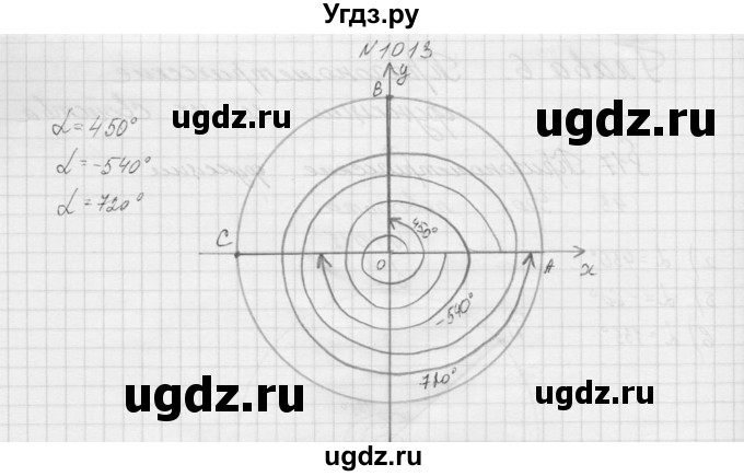 ГДЗ (Решебник к учебнику 2015) по алгебре 9 класс Макарычев Ю.Н. / упражнение / 1013