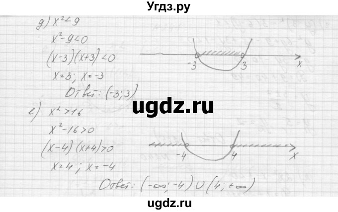 ГДЗ (Решебник к учебнику 2015) по алгебре 9 класс Макарычев Ю.Н. / упражнение / 238(продолжение 2)